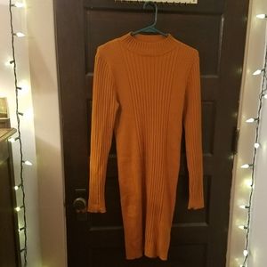 Stretchy Ribbed Dress